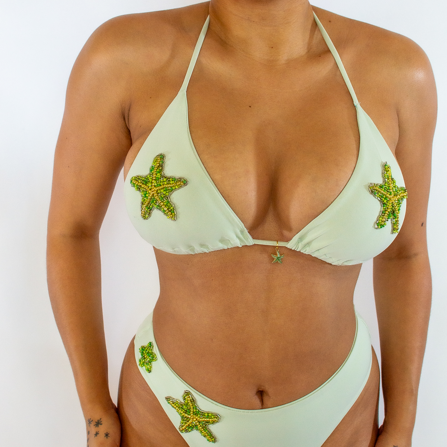 Soft-Green Starfish Top