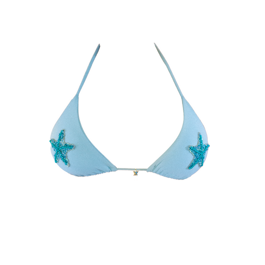 Sky-Blue Starfish Top