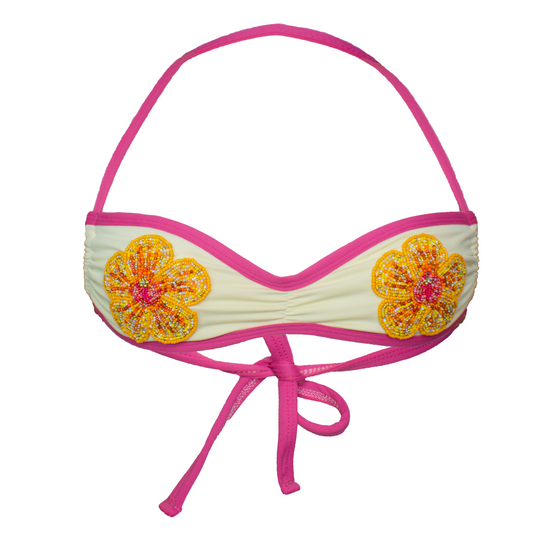 Hibiscus Bandeau Top